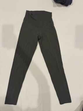 High-Waisted Aerie Olive Green Leggings